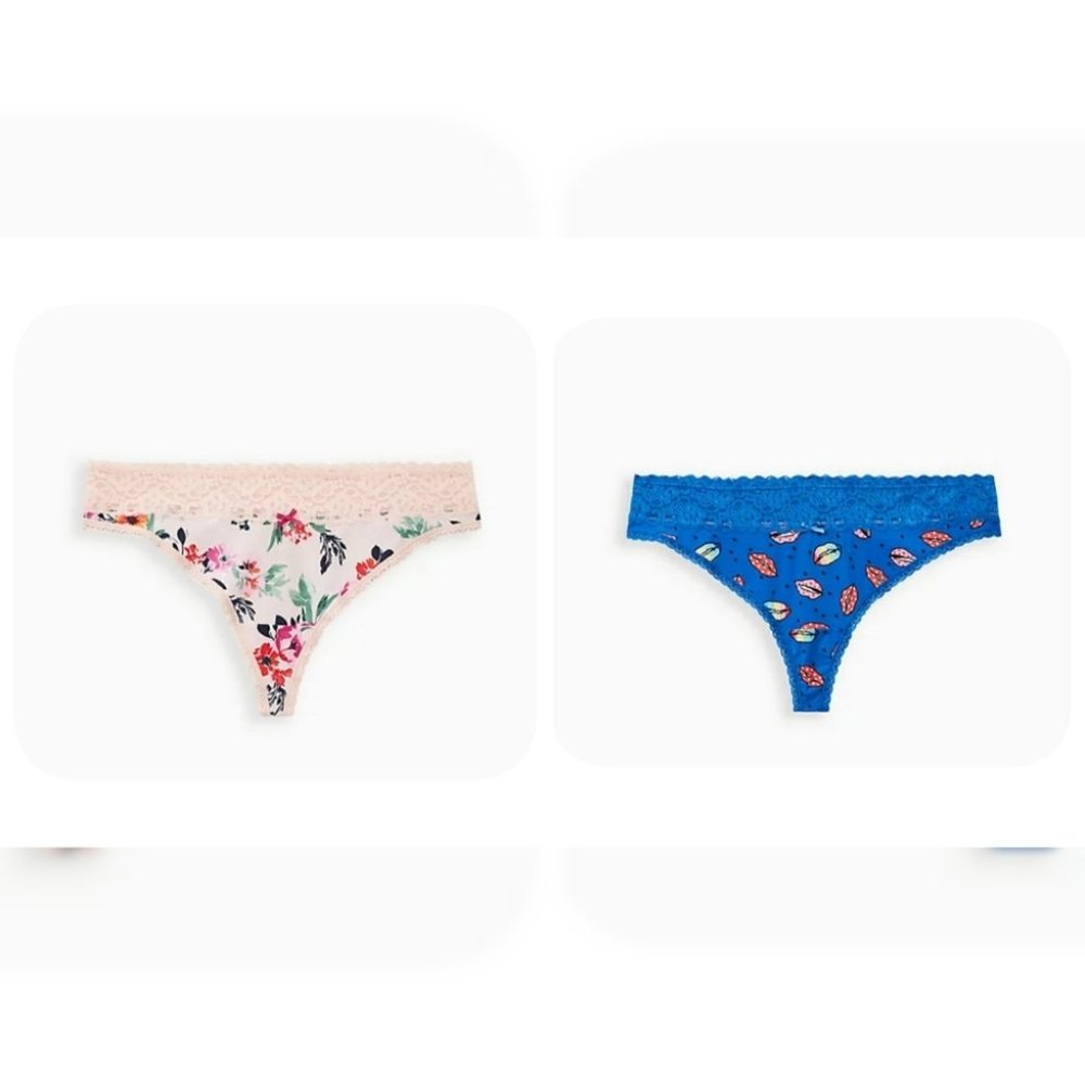 Torrid Thong Panties Underwear Plus Size 2x